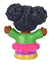 FISHER PRICE LITTLE PEOPLE SINGLE PACK -  GIRL IN PINK TUTU - Toyworld Frankston
