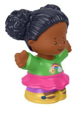 FISHER PRICE LITTLE PEOPLE SINGLE PACK -  GIRL IN PINK TUTU - Toyworld Frankston