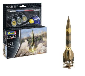 REVELL STARTER KIT 1/72 GERMAN A4/V2 ROCKET - Toyworld Frankston