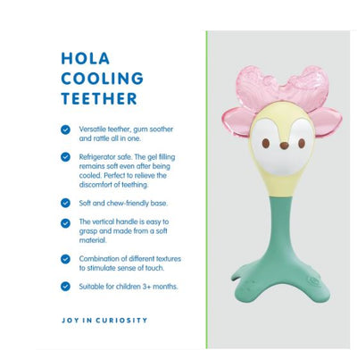 HOLA - GREEN COOLING TEETHER - Toyworld Frankston