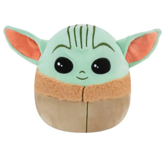 SQUISHMALLOWS STAR WARS 10 INCH - GROGU THE CHILD - Toyworld Frankston