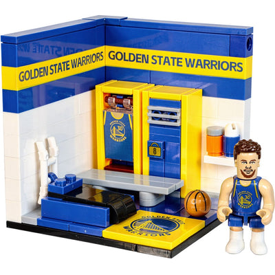 NBA BUILDABLE LOCKER SET - GOLDEN STATE WARRIORS