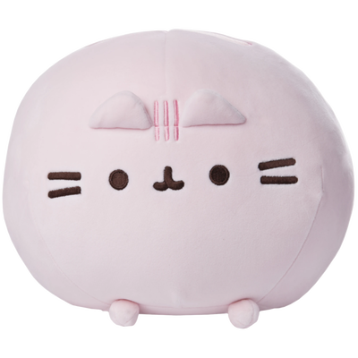 PUSHEEN - SQUISHEEN ROUND PINK 25CM - Toyworld Frankston