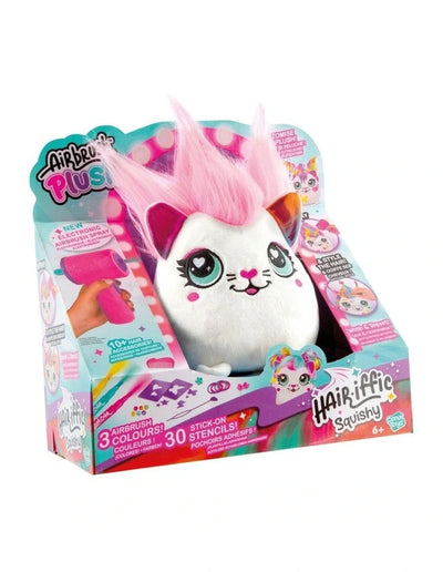 AIRBRUSH PLUSH - HAIR'IFFIC SQUISHY PLUSH ASSORTMENT