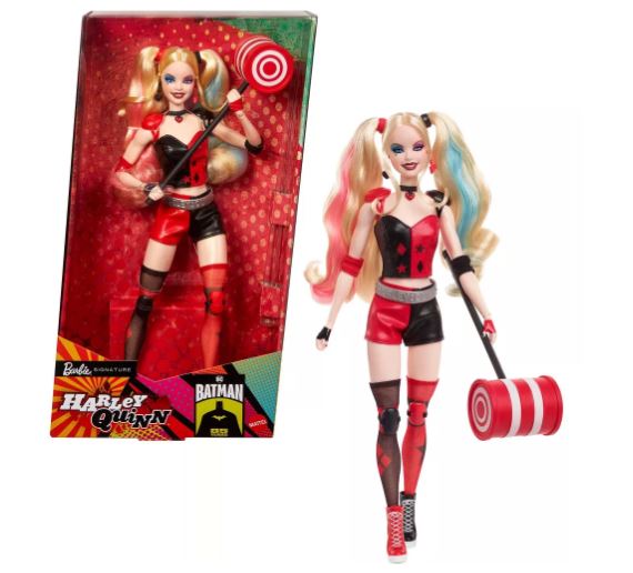 BARBIE SIGNATURE BATMAN 85TH HARLEY QUINN DOLL - Toyworld Frankston