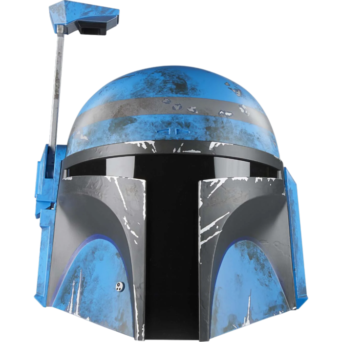 STAR WARS - BLACK PABLO ELECTRONIC HELMET - THE MANDALORIAN - Toyworld Frankston
