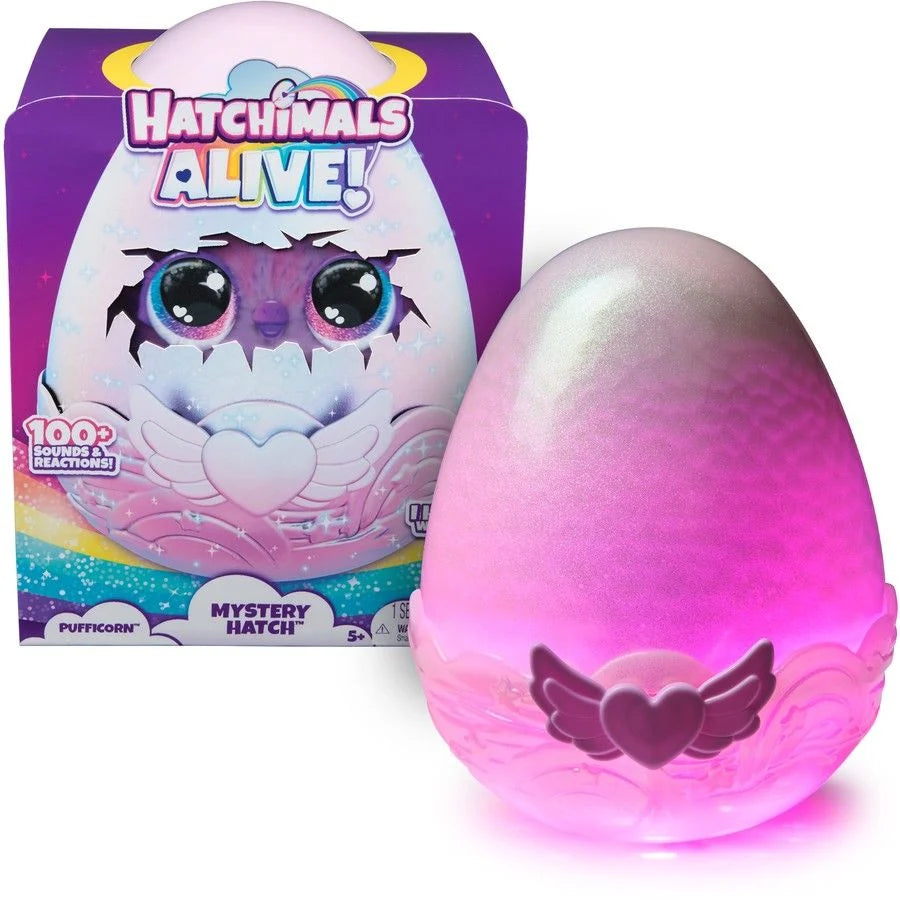 HATCHIMALS ALIVE MYSTERY HATCH PUFFICORN