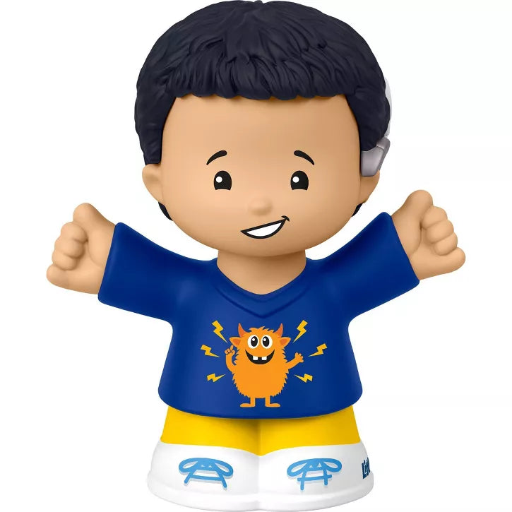 FISHER PRICE - LITTLE PEOPLE BOY WITH COCLEAR IMPLANT - Toyworld Frankston