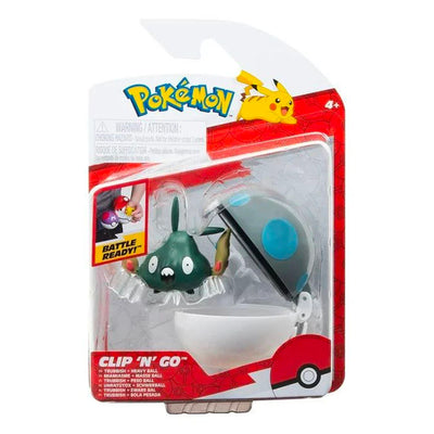 POKEMON CLIP 'N' GO - TRUBBISH AND HEAVY BALL - Toyworld Frankston