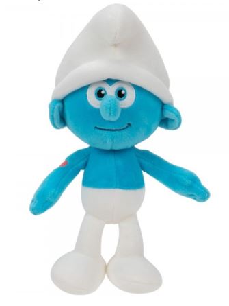 SMURF LITTLE PLUSH ASSORTED - HEFTY SMURF - Toyworld Frankston