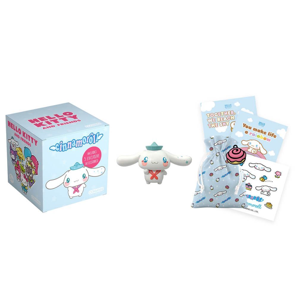HELLO KITTY & FRIENDS CINNAMOROLL FRIENDSHIP BOX FIGURINE - Toyworld Frankston