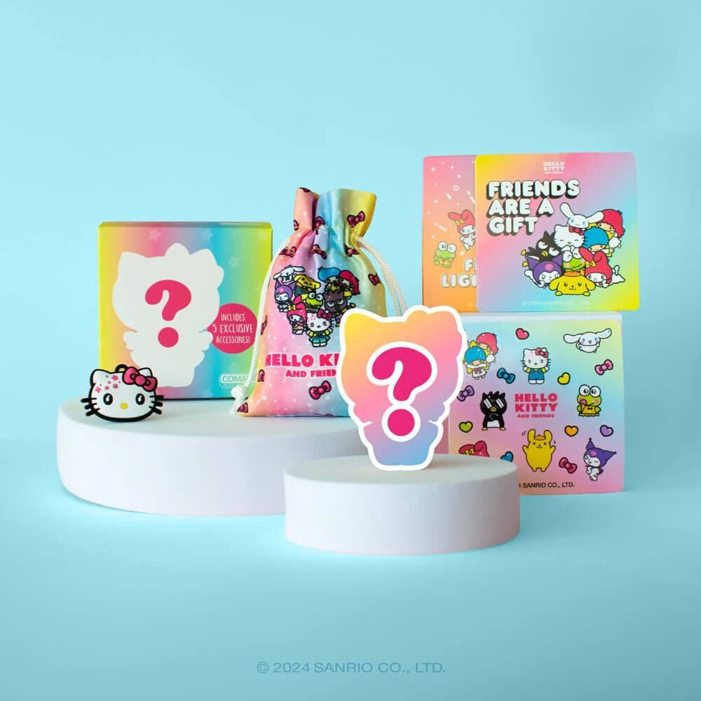 HELLO KITTY & FRIENDS MYSTERY FRIENDSHIP BOX FIGURINE - Toyworld Frankston
