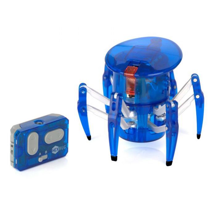 HEX BUG - SPIDER - DARK BLUE - Toyworld Frankston