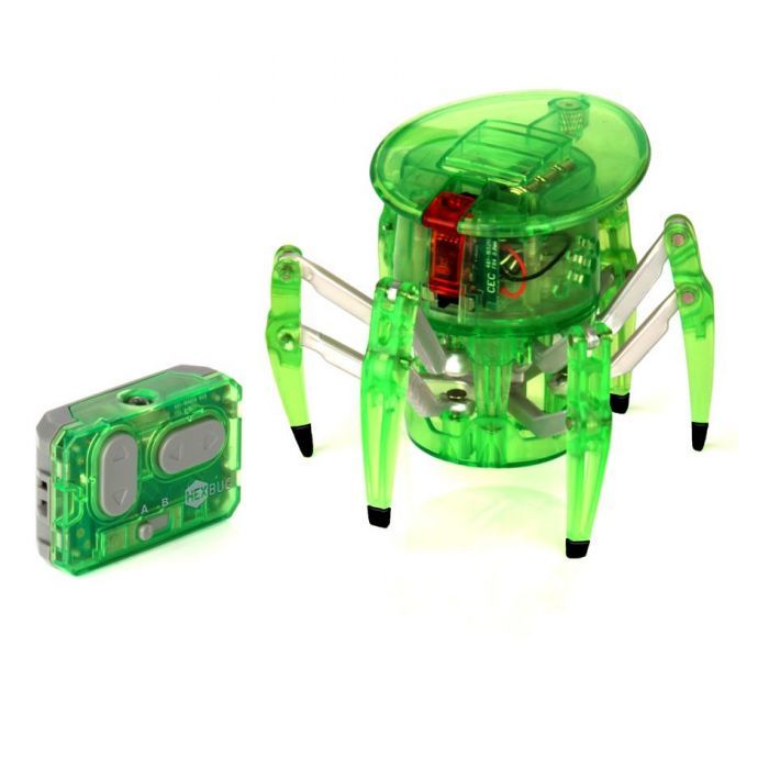 HEX BUG - SPIDER - GREEN - Toyworld Frankston