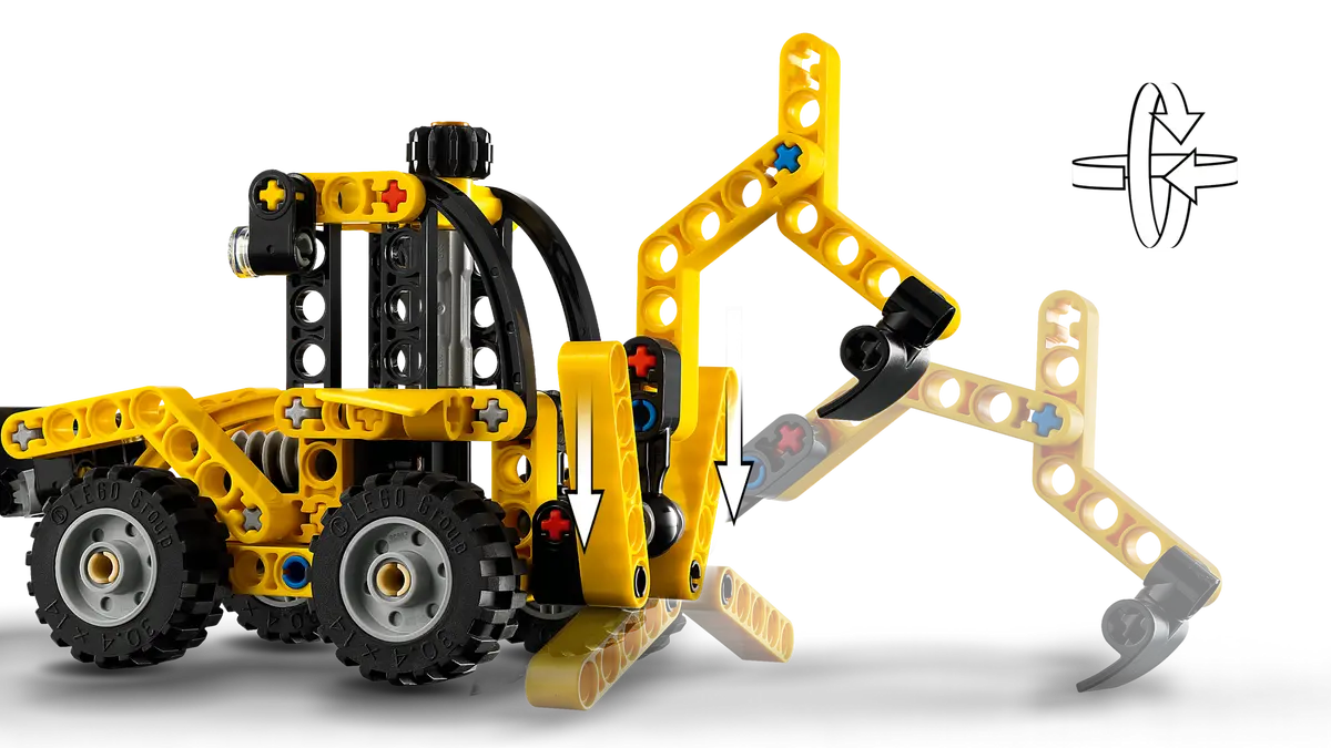 LEGO TECHNIC 42197 BACKHOE LOADER - Toyworld Frankston