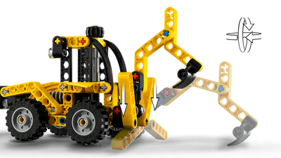 LEGO TECHNIC 42197 BACKHOE LOADER - Toyworld Frankston