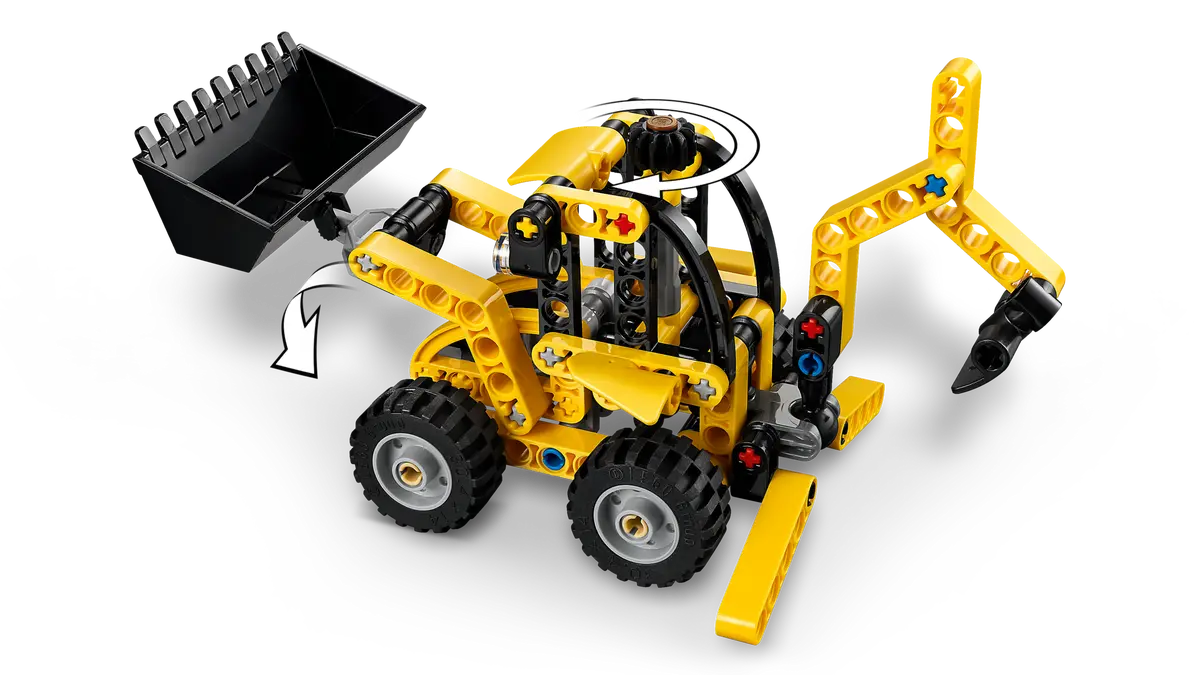 LEGO TECHNIC 42197 BACKHOE LOADER - Toyworld Frankston