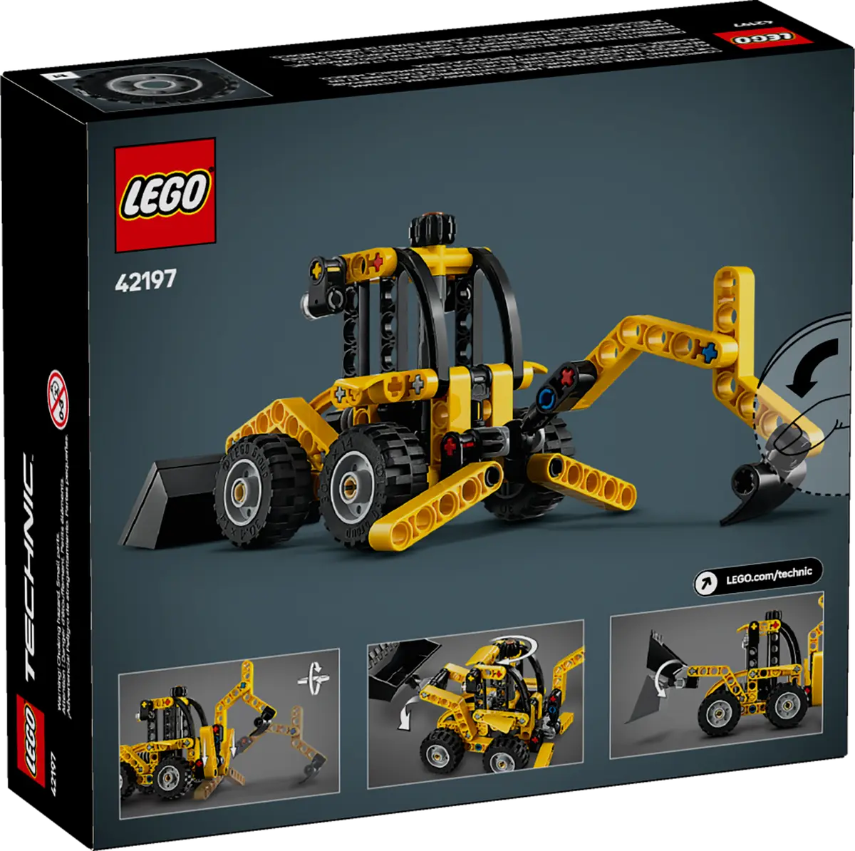 LEGO TECHNIC 42197 BACKHOE LOADER - Toyworld Frankston