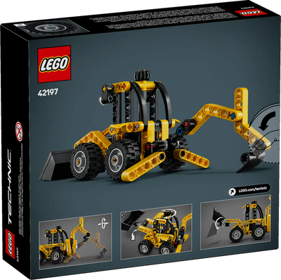 LEGO TECHNIC 42197 BACKHOE LOADER - Toyworld Frankston