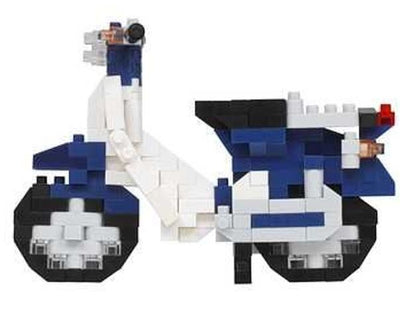 NANOBLOCK - HONDA SUPER CUB 50 - BLUE - Toyworld Frankston