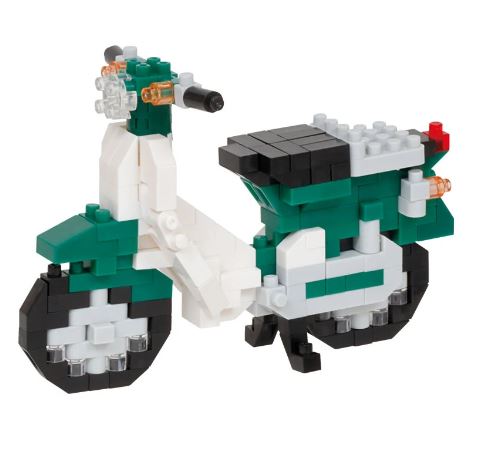 NANOBLOCK - HONDA SUPER CUB 50 - GREEN - Toyworld Frankston