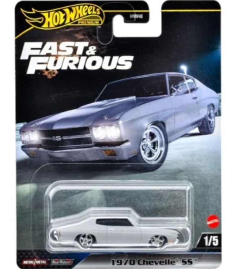 HOT WHEELS PREMIUM FAST & FURIOUS - 1970 CHEVELLE SS - Toyworld Frankston