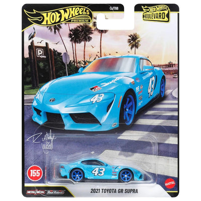 HOT WHEELS PREMIUM BOULEVARD 155 - 2021 TOYOTA GR SUPRA