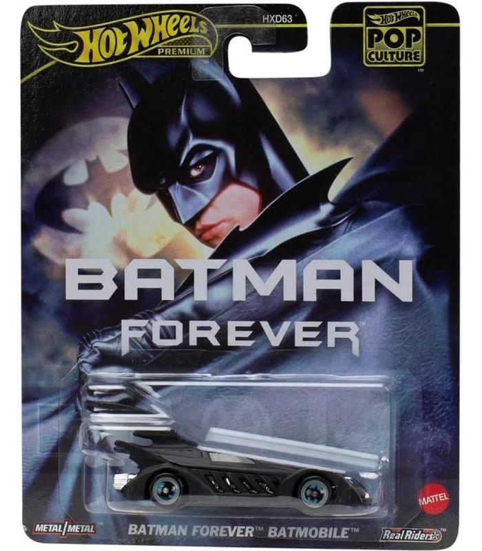 HOT WHEELS POP CULTURE - BATMAN FOREVER BATMOBILE - Toyworld Frankston