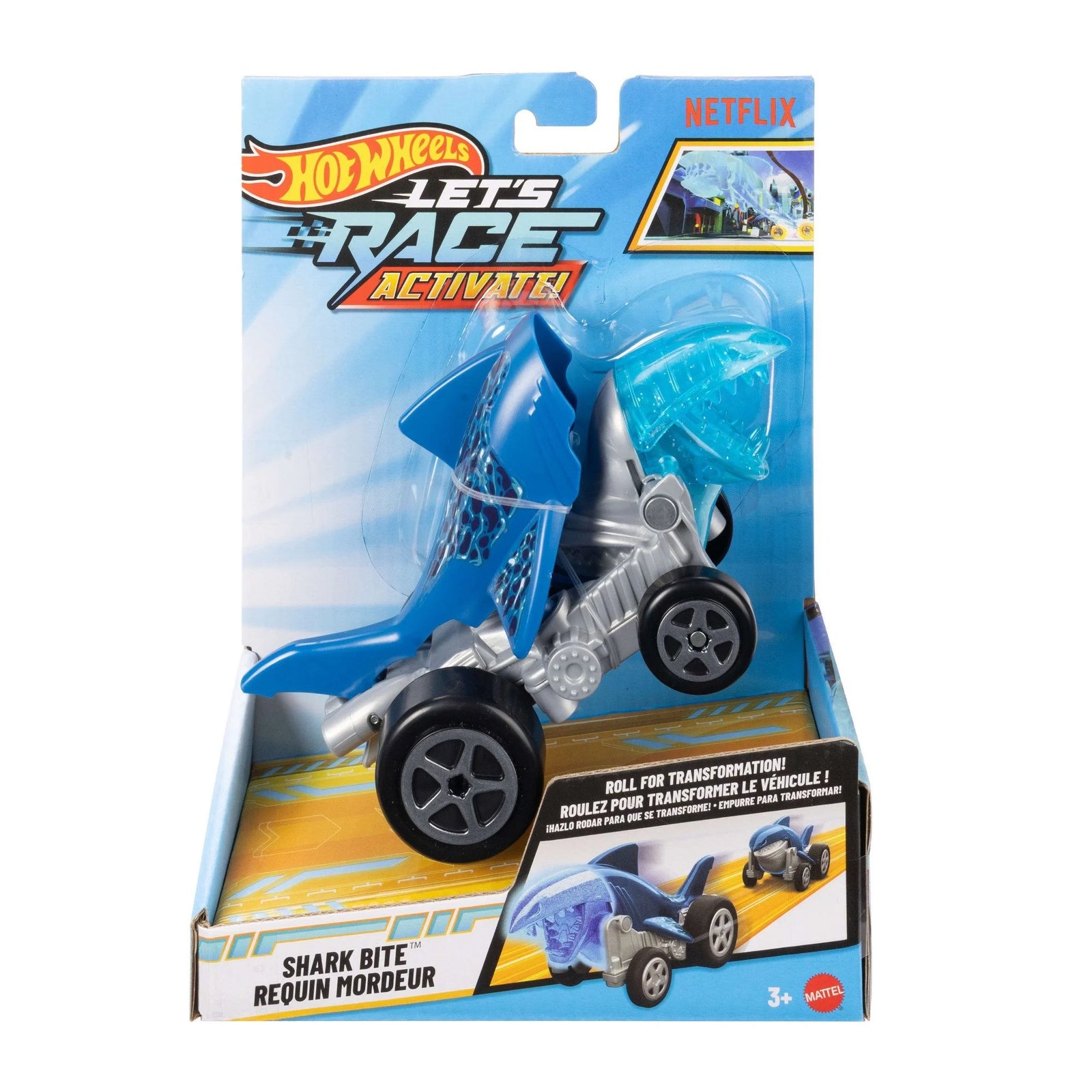 HOTWHEELS LETS RACE ACTIVATE - SHARK BITE - Toyworld Frankston