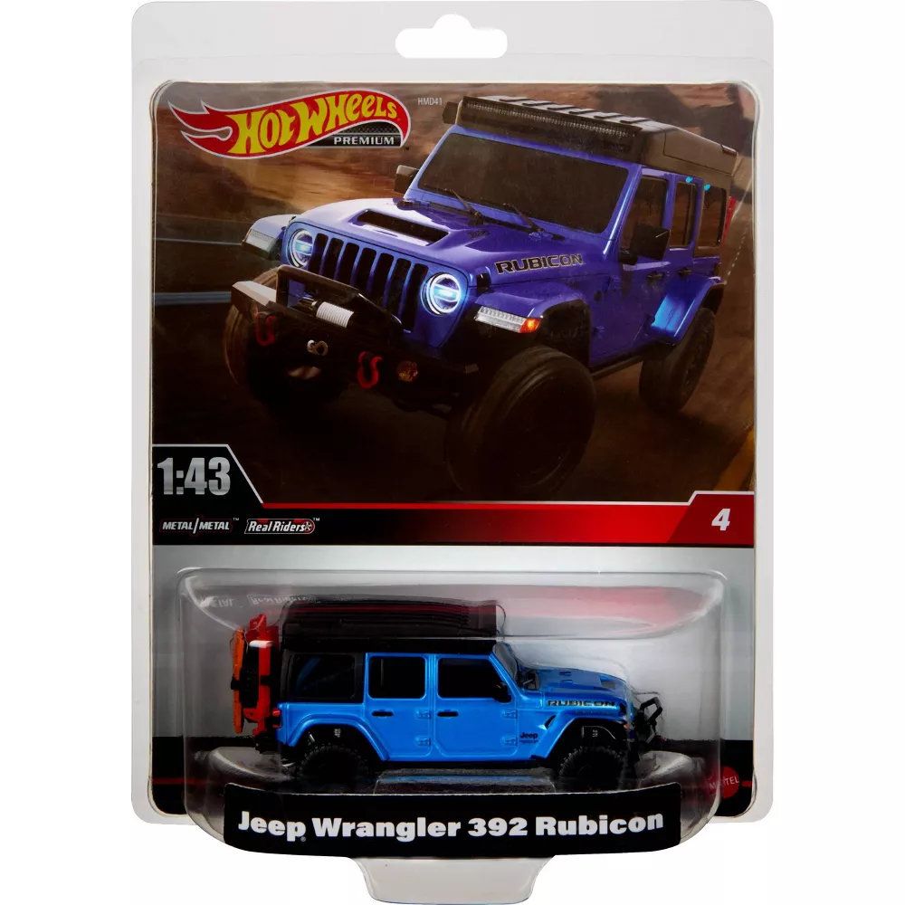 HOT WHEELS PREMIUM 1:43 - JEEP WRANGLER 392 RUBICON - Toyworld Frankston