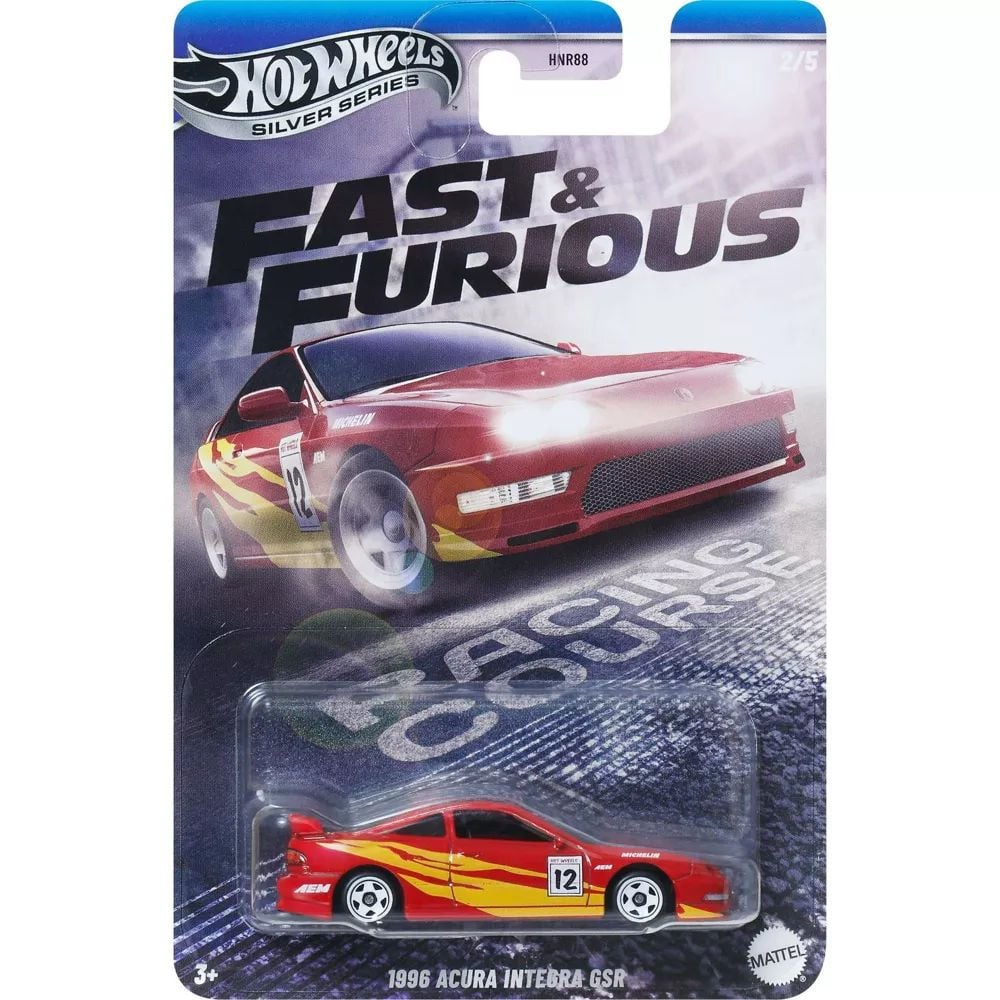 HOT WHEELS FAST & FURIOUS RACING COURSE - 1996 ACURA INTEGRA GSR - Toyworld Frankston