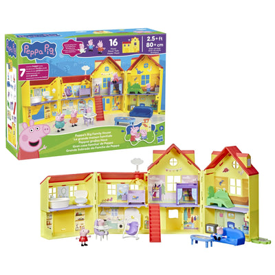 PEPPA PIG - PEPPPAS BIG FAMILY HOUSE - Toyworld Frankston