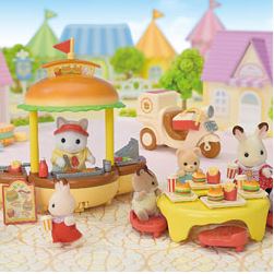 SYLVANIAN FAMILIES - HAMBURGER STAND