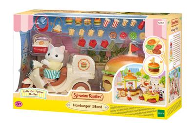 SYLVANIAN FAMILIES - HAMBURGER STAND - Toyworld Frankston