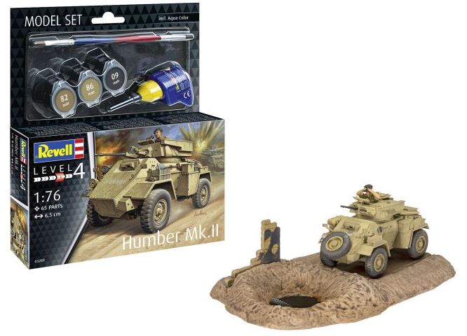 REVELL HUMBER MK.II 1:76 STARTER KIT - Toyworld Frankston
