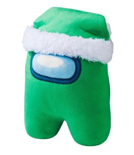 Among Us Huggable Plush Serie 2 Arancione Con Cappello Centurion Among Us Huggable Plush Serie 2 Arancione Con Cappello Centurion