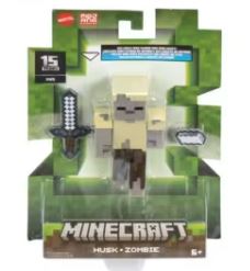 MINECRAFT 15 YEARS - HUSK FIGURE - Toyworld Frankston