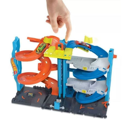 HOT WHEELS TRANSFORMING RACE TOWER - Toyworld Frankston
