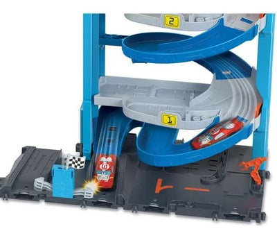 HOT WHEELS TRANSFORMING RACE TOWER - Toyworld Frankston