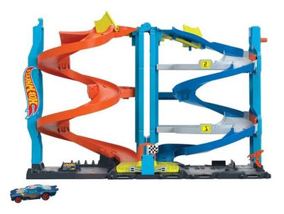 HOT WHEELS TRANSFORMING RACE TOWER - Toyworld Frankston