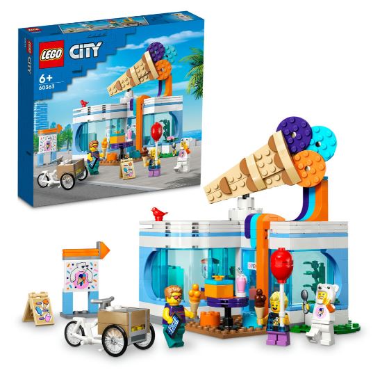 LEGO 60363 CITY - ICE CREAM SHOP - Toyworld Frankston