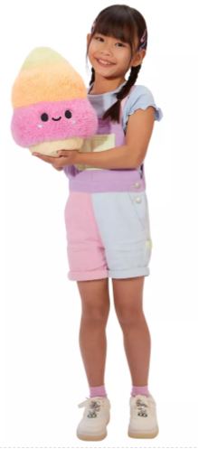 FLUFFIE STUFFIE SERIES 1 LARGE PLUSH - ICE CREAM - Toyworld Frankston