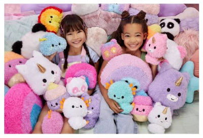 FLUFFIE STUFFIE SERIES 1 LARGE PLUSH - ICE CREAM - Toyworld Frankston