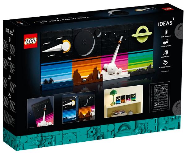 LEGO IDEAS 21340 -TALES OF THE SPACE AGE - Toyworld Frankston