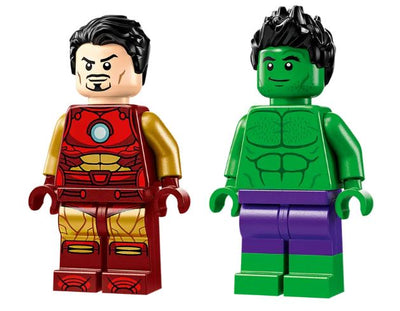 LEGO 76287 - MARVEL - IRON MAN WITH BIKE AND THE HULK - Toyworld Frankston