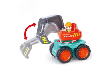 HOLA SUPER CONSTRUCTION VEHICLE - EXCAVATOR - Toyworld Frankston