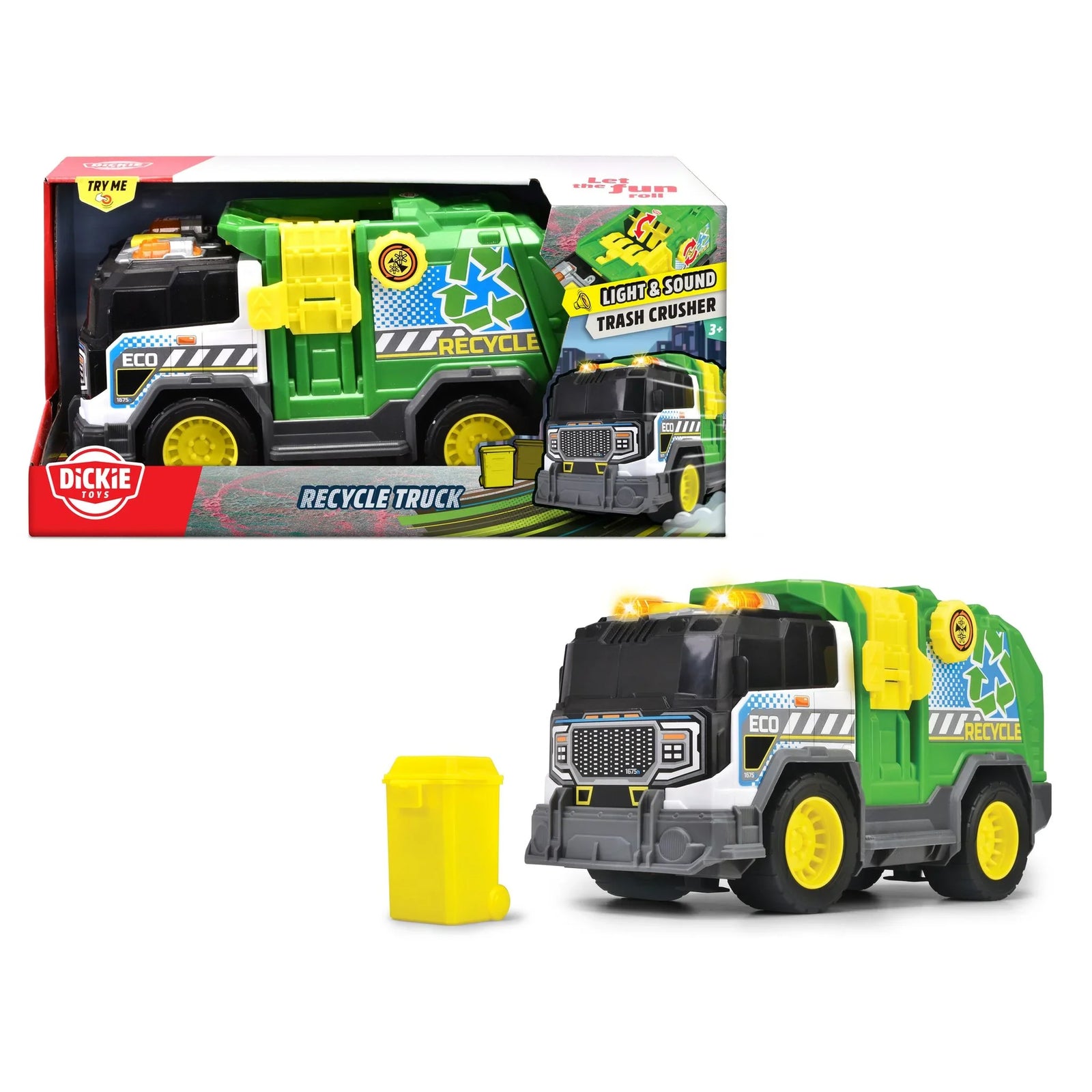 DICKIE TOYS RECYCLE TRUCK - Toyworld Frankston