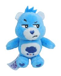 MICRO CARE BEARS PLUSH - GRUMPY BEAR