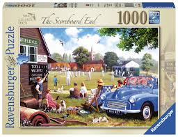 RAVENSBURGER PUZZLE - LEISURE DAYS NO.4 THE SCOREBOARD END 1000 PIECE - Toyworld Frankston