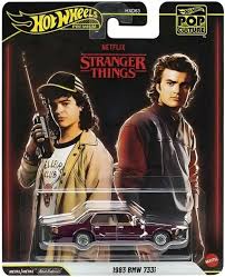 HOT WHEELS PREMIUM POP CULTURE - STRANGER THINGS 1983 BMW 735I - Toyworld Frankston